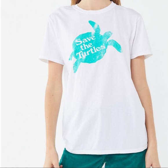 Urban Outfitters Tops - Save the Turtles Tee BNWT